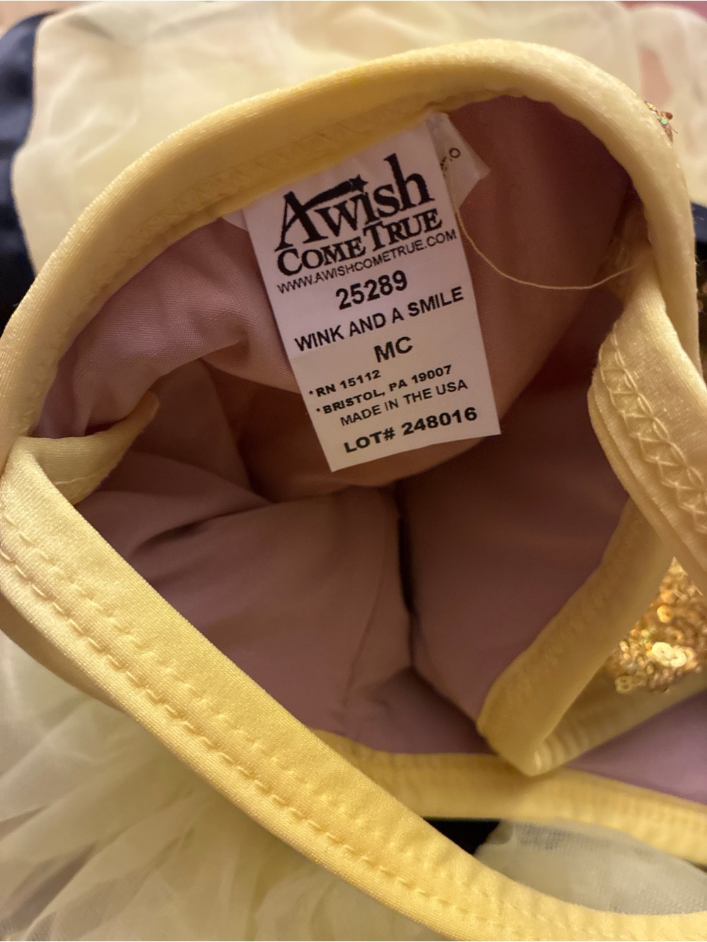Gold & Yellow Sequin Tuxedo Tutu Dance Dress - Kids Costume A Wish Come True - Picture 10 of 10